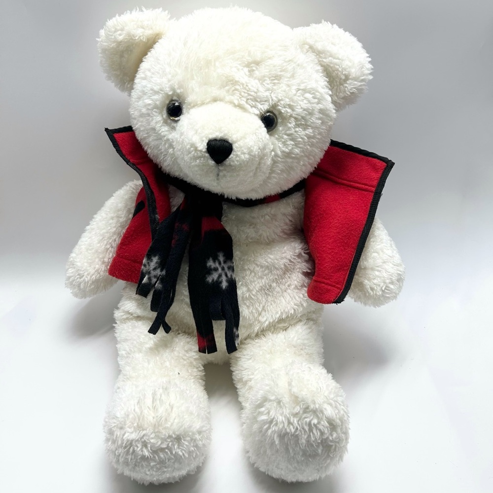 Chrisha playful plush - vintage bear.